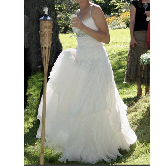 Pronovias Manuel Moto Wedding Dress - Picture 1 of 7